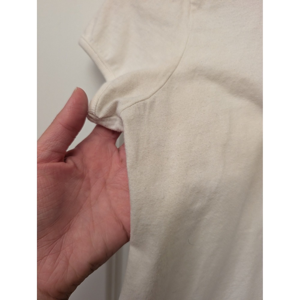 Abercrombie & Fitch Vintage Y2K Abercrombie & Beach Graphic Baby Tee White Small - Picture 4 of 6
